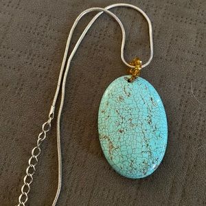 Large turquoise stone